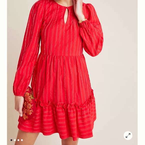 Anthropologie Ro&De  Pippa tunic mini dress. Maybe worn once . Retail 148 - Picture 1 of 9